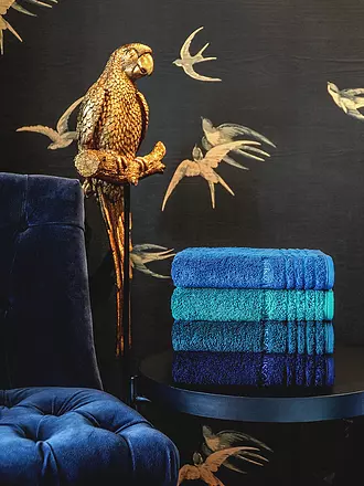VOSSEN | Serviette VIENNA STYLE SUPERSOFT 60x110cm Blackberry | dunkelblau